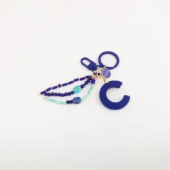 Portachiavi Donna - Puffy letters keycha