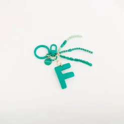 Portachiavi Donna - Puffy letters keycha