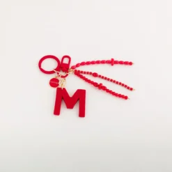 Portachiavi Donna - Puffy letters keycha