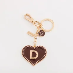 Portachiavi Metallo Donna - Heart letters keycha