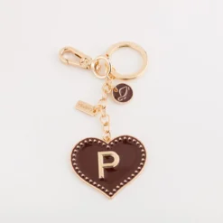 Portachiavi Metallo Donna - Heart letters keycha