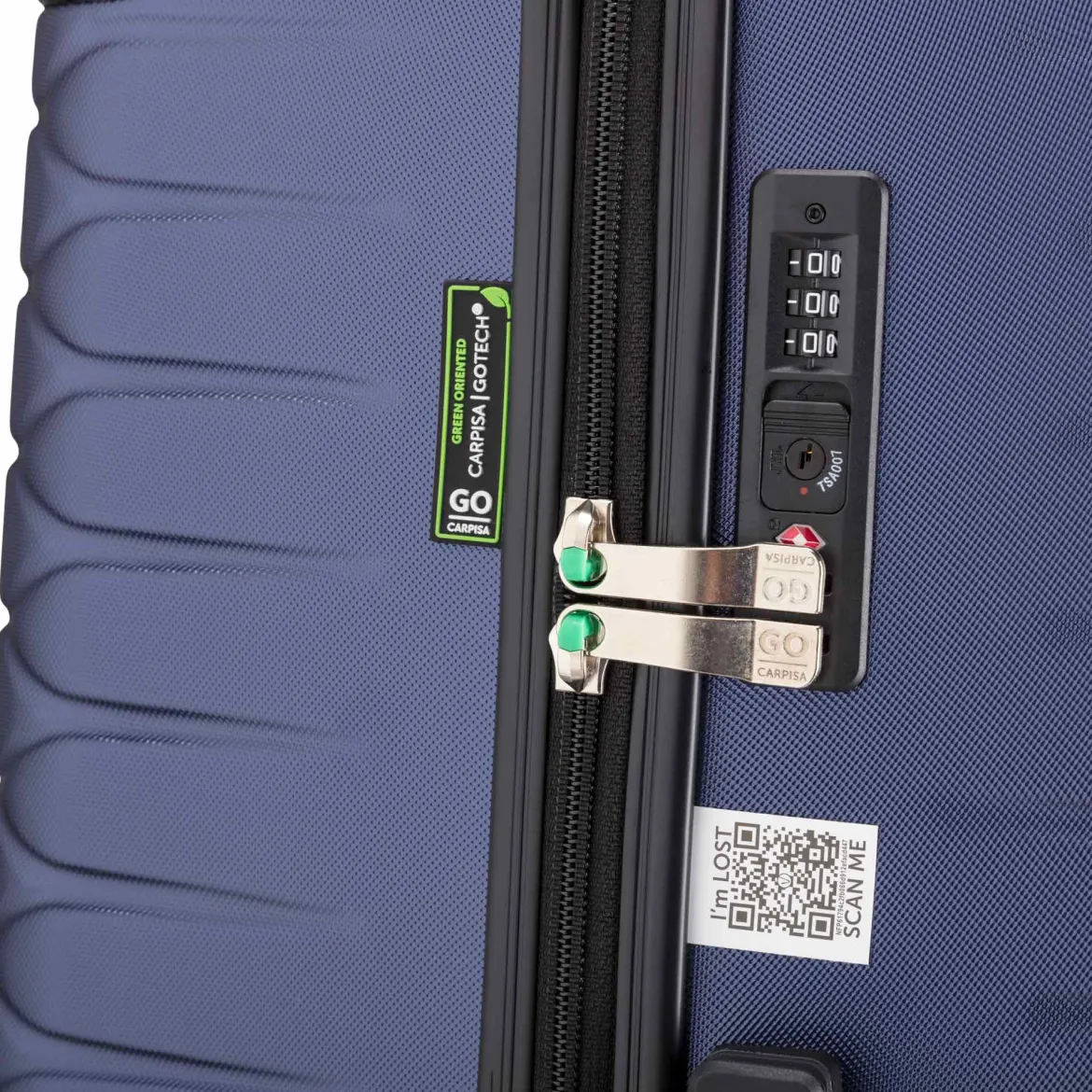 Trolley xl - rigido - Gotech green